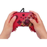 PowerA Advantage controller met kabel voor de Xbox Series X|S - Rood vuur Rood, Xbox Series X|S, Xbox One, Pc