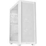 SilverStone FARA 515XR midi tower behuizing Wit | 2x USB-A | Tempered Glass