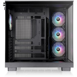 Thermaltake  midi tower behuizing Zwart | 2x USB-A | 1x USB-C | RGB | Window