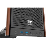 Thermaltake  midi tower behuizing Zwart | 2x USB-A | 1x USB-C | Window