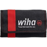 Wiha Schroevendraaier en bitset slimVario Rood/geel, Sleufkop, Pozidriv, PlusMin/Pozidriv 10-delig incl. opvouwbaar etui