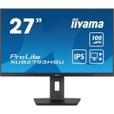 iiyama ProLite XUB2793HSU-B7 27" monitor Zwart (mat), 100 Hz, HDMI, DisplayPort, USB, Audio, Adaptive Sync