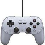 8BitDo Pro 2 Wired PS gamepad Grijs