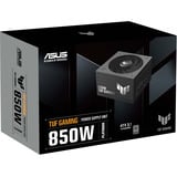 ASUS TUF Gaming Platinum modulaire 850 watt voeding  Zwart, 1x 12V-2x6, 3x PCIe