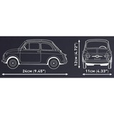 COBI Fiat 500 Abarth - Executive Edition Constructiespeelgoed Schaal 1:12