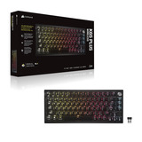 Corsair K65 Plus Wireless RGB mechanisch gaming toetsenbord Zwart, US lay-out (QWERTY), Corsair MLX Fusion, 75%, RGB leds, PBT double-shot