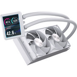 Corsair NAUTILUS II 240 RS LCD-vloeistofkoeler voor CPU waterkoeling Wit