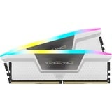 Corsair Vengeance RGB 32 GB DDR5-6000 (2x 16 GB) werkgeheugen Wit, CMH32GX5M2E6000C36W, XMP 3.0