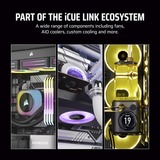 Corsair iCUE LINK LX140-R RGB Reverse case fan Wit, 4-pin PWM