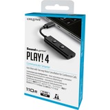 Creative Sound Blaster PLAY! 4 geluidskaart Zwart, USB-C