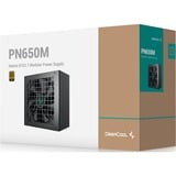 DeepCool PN650M modulaire 650 watt voeding  Zwart, 3x PCIe
