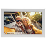 Denver PFF-1037WMK2 Digitale fotolijst 10.1'' Wit, 16 GB, USB-C, Wi-Fi