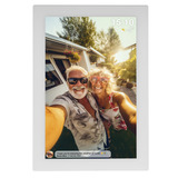 Denver PFF-1037WMK2 Digitale fotolijst 10.1'' Wit, 16 GB, USB-C, Wi-Fi