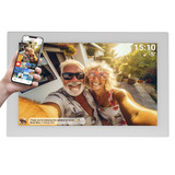 Denver PFF-1037WMK2 Digitale fotolijst 10.1'' Wit, 16 GB, USB-C, Wi-Fi