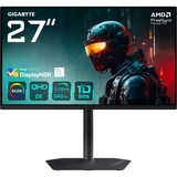 GIGABYTE MO27Q2 27" gaming monitor Zwart, 2x HDMI, DisplayPort, 2x USB-A, USB-B, USB-C, 240 Hz