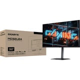 GIGABYTE MO32U24 31.5" 4K Ultra HD gaming monitor Zwart, 1x DisplayPort, 2x HDMI, 1x USB-C, 2x USB-A, 240 Hz