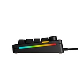 Glorious GMMK 3 HE 65% Prebuilt Wired Black, gaming toetsenbord Zwart, US lay-out, Glorious Fox, 65%, RGB, GPBT-doubleshot keycaps, Knob