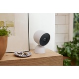Google Nest Cam beveiligingscamera Wit, 2 stuks