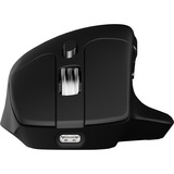 Keychron M6-A23 Wireless Mouse Zwart, 100 tot 30.000 dpi, 8000Hz, 2,4 GHz / Bluetooth / USB