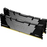 Kingston FURY Renegade 32 GB DDR4-3600 (2x 16 GB) werkgeheugen Zwart, KF436C16RB12K2/32, XMP 2.0