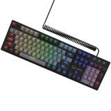 LORGAR Azar 514 RGB mechanisch gaming toetsenbord Zwart, US lay-out (QWERTY), LOGAR Dream, 100%, RGB