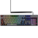 LORGAR Azar 514, gaming toetsenbord Zwart, US lay-out, LOGAR Dream, RGB