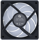 Lian Li UNI FAN CL120 Wireless case fan Zwart, 4-pin PWM, Set van 3 stuks