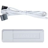 Lian Li UNI FAN SL120 Wireless Reverse Blade case fan Wit, 3 stuks, 4-pin PWM fan-connector