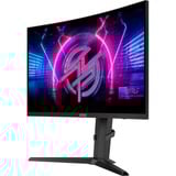 MSI MPG 275CQRXFDE 27" curved gaming monitor Zwart, 2x HDMI, DisplayPort, USB-A, USB-B, USB-C, 240Hz