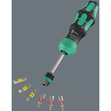 Wera Kraftform Kompakt 20 RA-R, 6‑delig bitset Zwart/groen