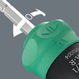 Wera Kraftform Kompakt 20 RA-R, 6‑delig bitset Zwart/groen
