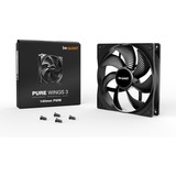 be quiet! Pure Wings 3 PWM case fan Zwart, 4-pin PWM fan-connector