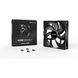 be quiet! Pure Wings 3 PWM case fan Zwart, 4-pin PWM fan-connector