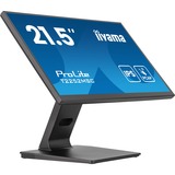 iiyama ProLite T2252MSC-B2AG 21.5" touchscreen monitor Zwart, 75 Hz, Touch, HDMI, DisplayPort, USB, Audio