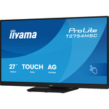 iiyama ProLite T2754MSC-B2AG 27" touchscreen monitor Zwart (mat), Touch, VGA, HDMI, Audio, USB