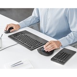 3DConnexion Keyboard Pro with Numpad Zwart, US lay-out (QWERTY), Scissor switches, 100%