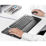 3DConnexion Keyboard Pro with Numpad Zwart, US lay-out (QWERTY), Scissor switches, 100%