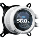 ASUS ROG STRIX LC III 360 ARGB LCD waterkoeling Wit, 4-pin PWM