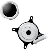 ASUS ROG STRIX LC III 360 ARGB LCD waterkoeling Wit, 4-pin PWM