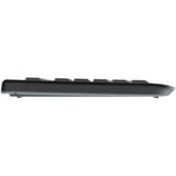 CHERRY KW 3000 toetsenbord Zwart, EU lay-out (QWERTY), Rubberdome, 100%, 2,4GHz