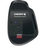 CHERRY Stream mouse ultimate Zwart/koper, 6.000 dpi, Bluetooth / 2.4 GHz / USB