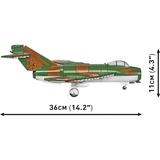 COBI Historical Collection - Lim-5 ( MiG-17F ) East Germany Air Force Constructiespeelgoed Schaal 1:32