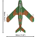 COBI Historical Collection - Lim-5 ( MiG-17F ) East Germany Air Force Constructiespeelgoed Schaal 1:32