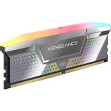 Corsair 48 GB DDR5-8000 Kit werkgeheugen Zilver, CMHC48GX5M2X8000C38, Vengeance RGB, XMP