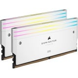 Corsair Dominator Titanium RGB 96 GB DDR5-6600 (2x 48 GB) werkgeheugen Wit, CMP96GX5M2B6600C32W, XMP 3.0