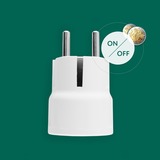 Frient Smart Plug Mini 2 Type F (Schuko) stekker Wit, Zigbee 3.0