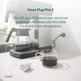 Frient Smart Plug Mini 2 Type F (Schuko) stekker Wit, Zigbee 3.0