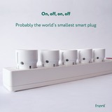 Frient Smart Plug Mini 2 Type F (Schuko) stekker Wit, Zigbee 3.0