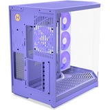 HYTE Y50 RGB Taro Milk midi tower behuizing Paars | 2x USB-A | 1x USB-C | RGB | Tempered Glass
