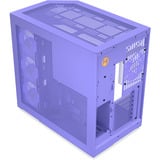 HYTE Y50 RGB Taro Milk midi tower behuizing Paars | 2x USB-A | 1x USB-C | RGB | Tempered Glass